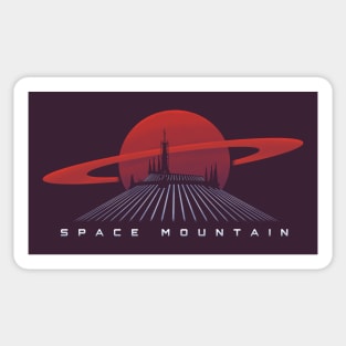 Space Mountain Sticker